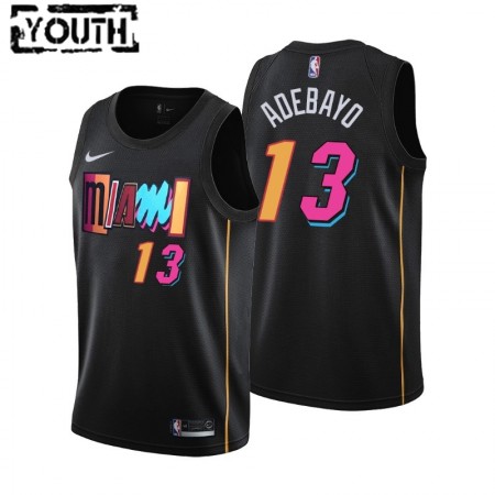 Camisetas Niños Miami Heat Bam Adebayo 13 Nike 2021-22 City Edition Swingman